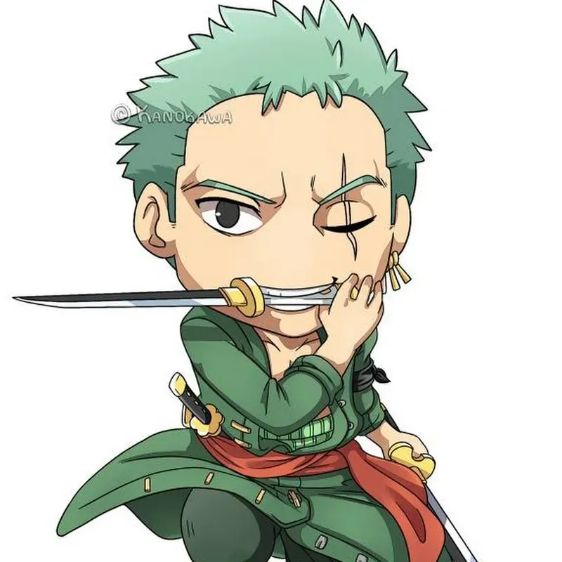 ảnh zoro chibi ngầu nhất 8