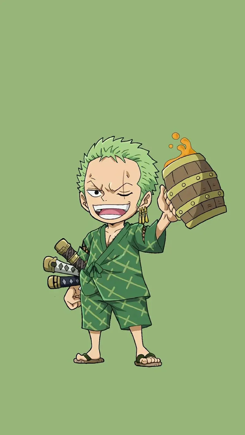 ảnh zoro chibi ngầu nhất 9