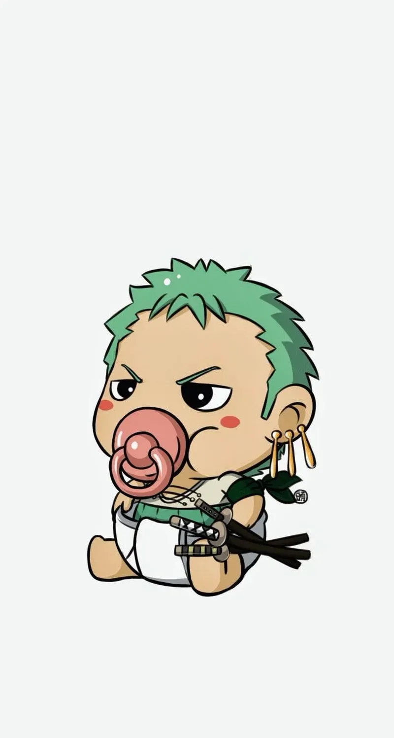 ảnh zoro chibi ngầu nhất 11