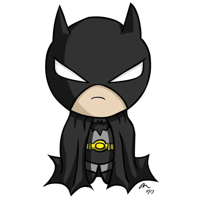 Hình ảnh Batman chibi 3