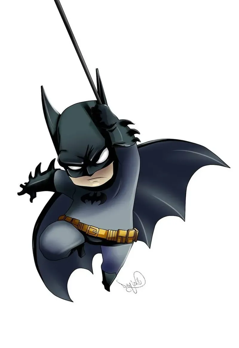 Hình ảnh Batman chibi 24