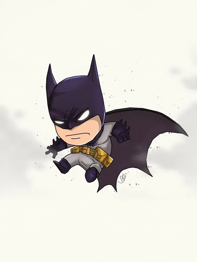 Hình ảnh Batman chibi 25