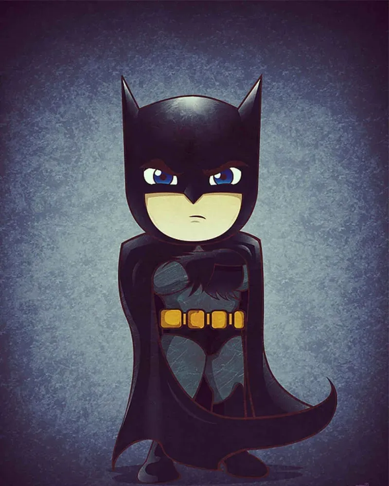 Hình ảnh Batman chibi 21