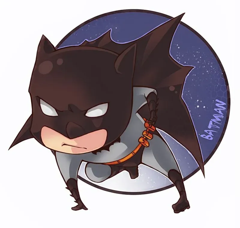 Hình ảnh Batman chibi 7