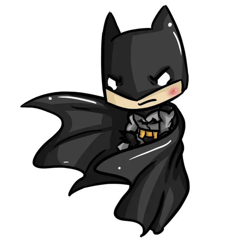 Hình ảnh Batman chibi 9