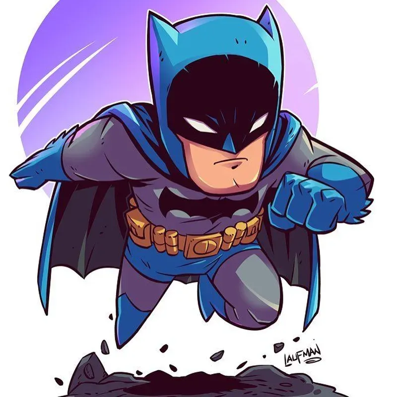 Hình ảnh Batman chibi 6