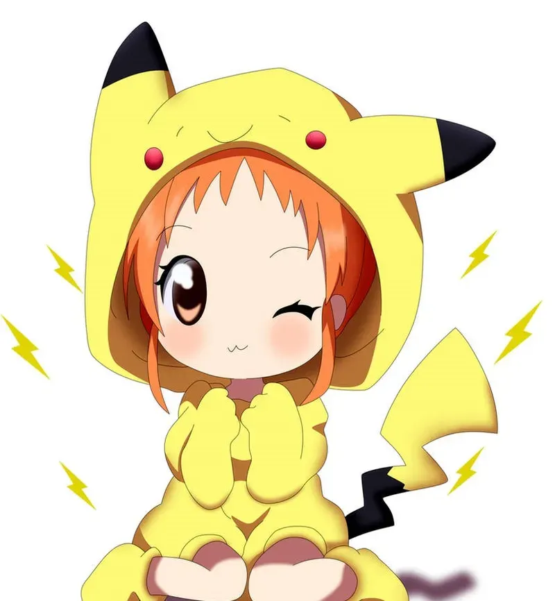 chibi ảnh pikachu cute 19