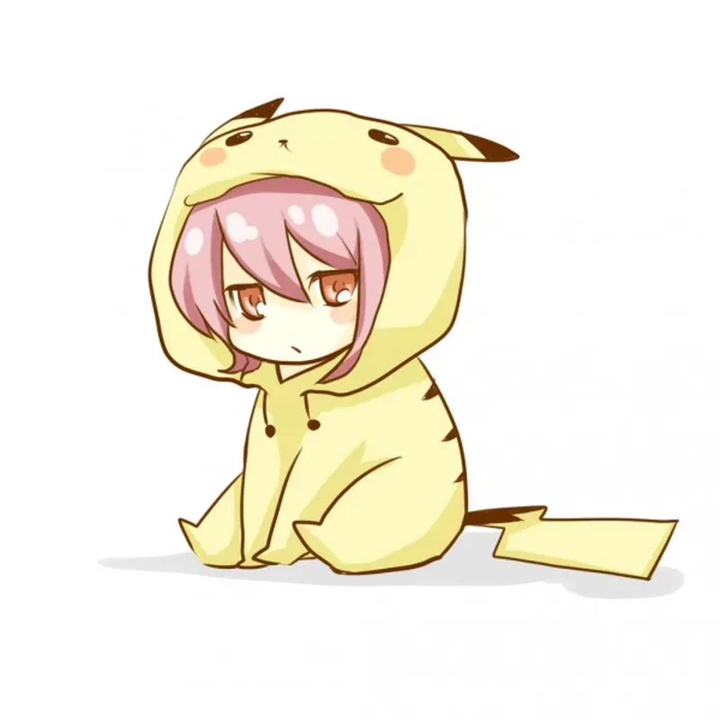 chibi ảnh pikachu cute 20