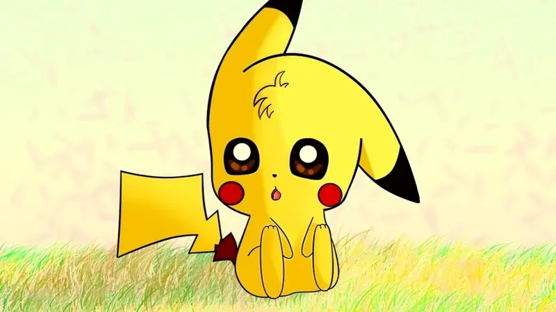 chibi ảnh pikachu cute 11