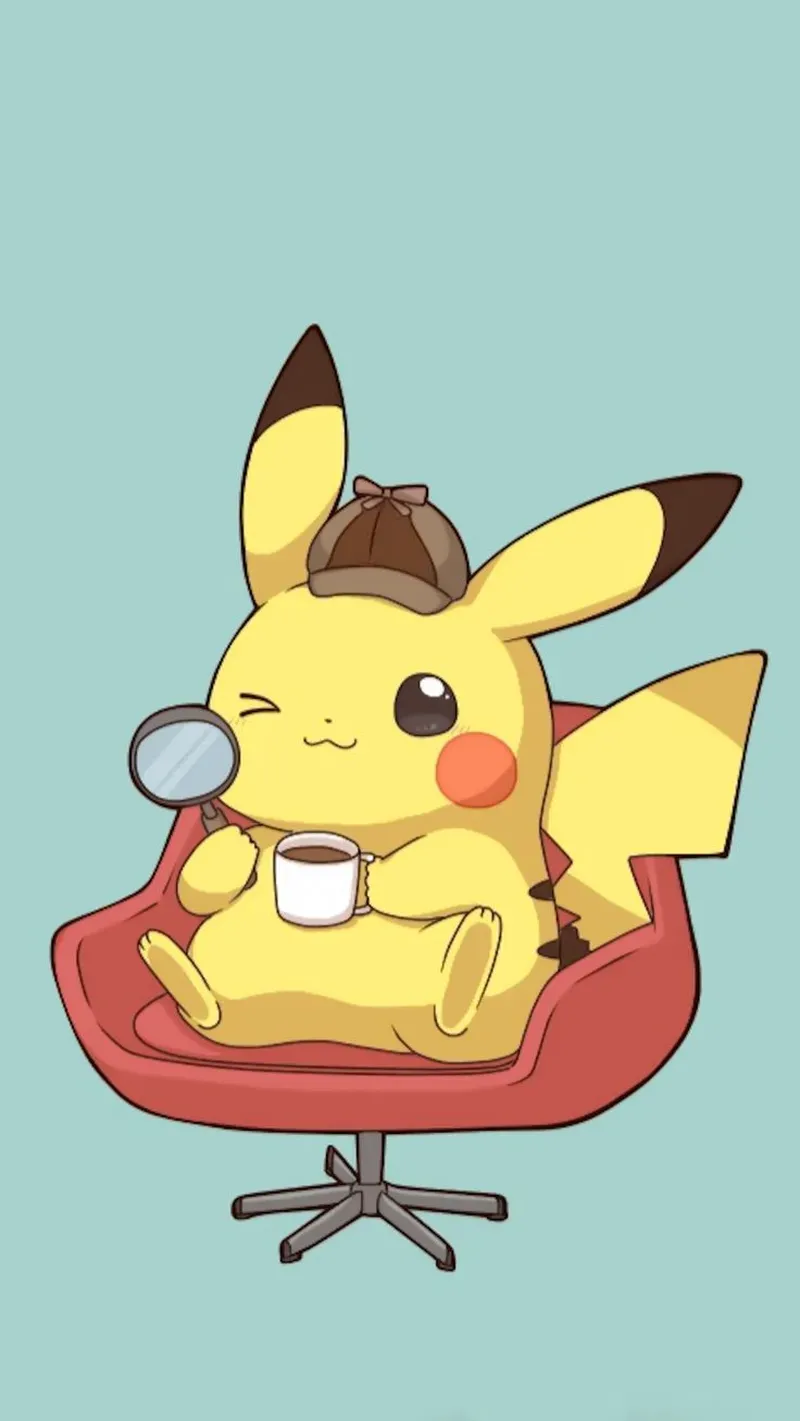 chibi ảnh pikachu cute 12