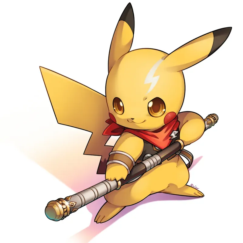 chibi ảnh pikachu cute 13