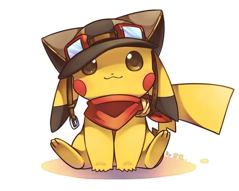 chibi ảnh pikachu cute 14