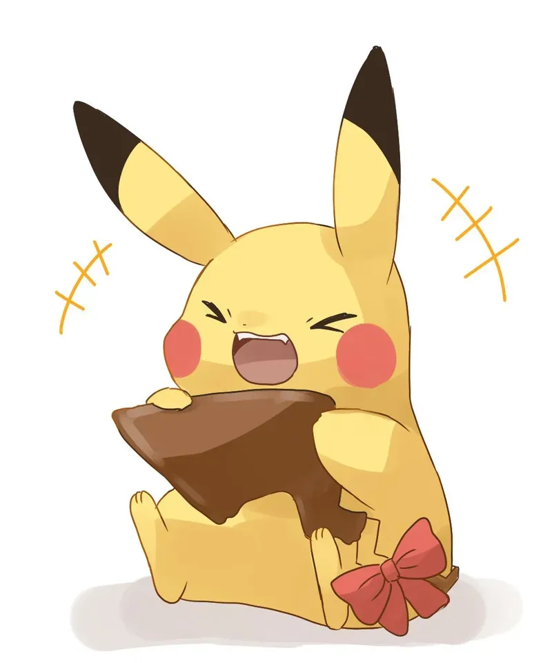 chibi ảnh pikachu cute 22