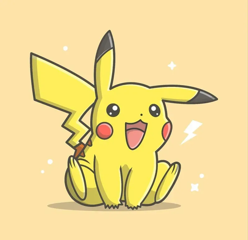 chibi ảnh pikachu cute 23