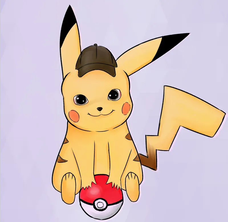 chibi ảnh pikachu cute 7