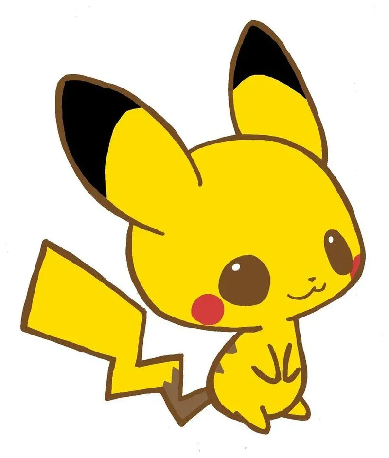 chibi ảnh pikachu cute 33