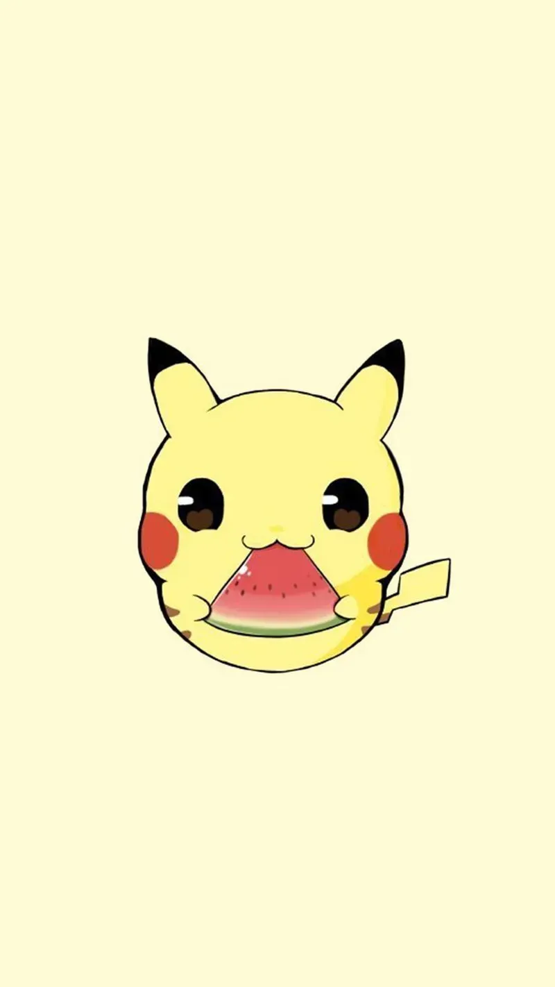 chibi ảnh pikachu cute 4