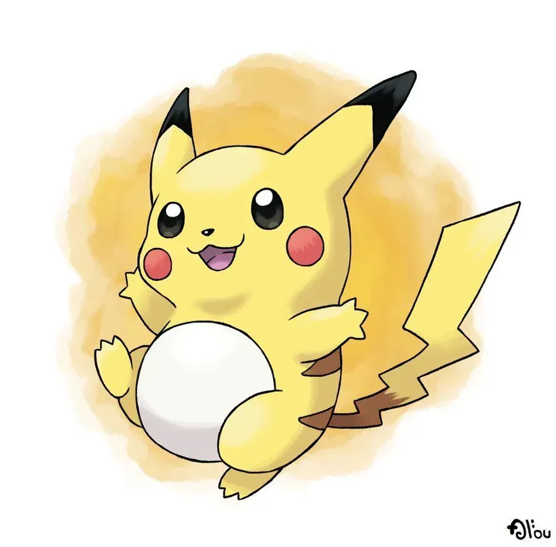 chibi ảnh pikachu cute 40