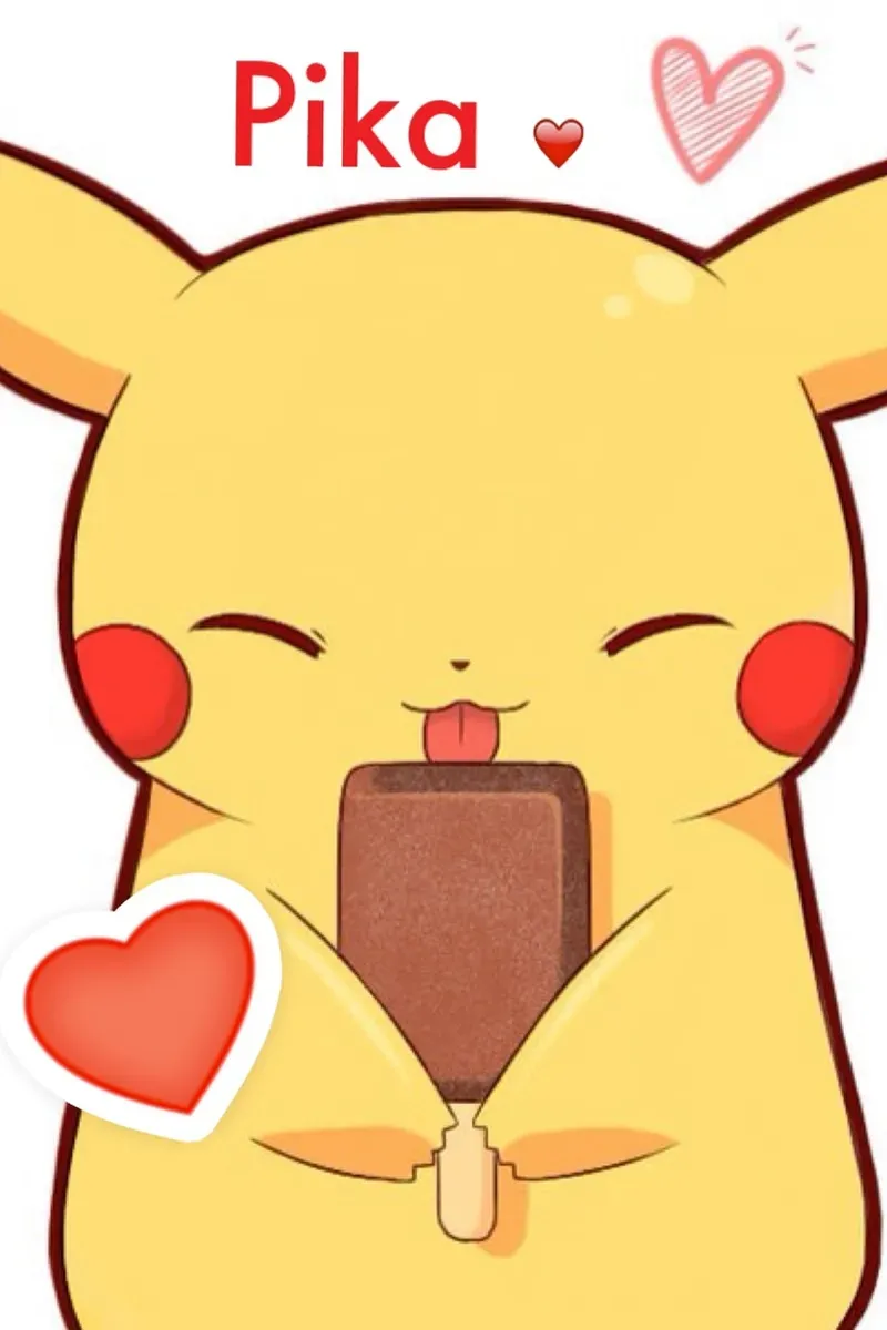 chibi ảnh pikachu cute 5