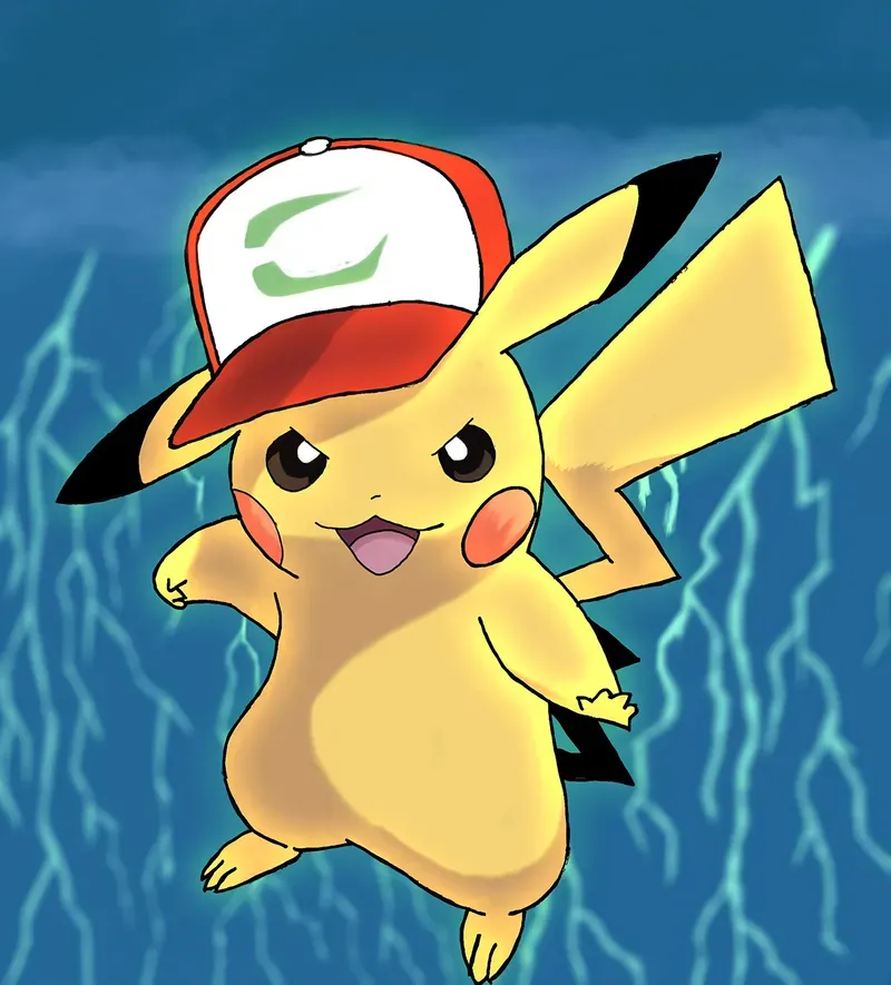 chibi ảnh pikachu cute 6