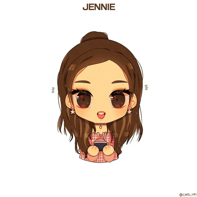 ảnh chibi Blackpink 38