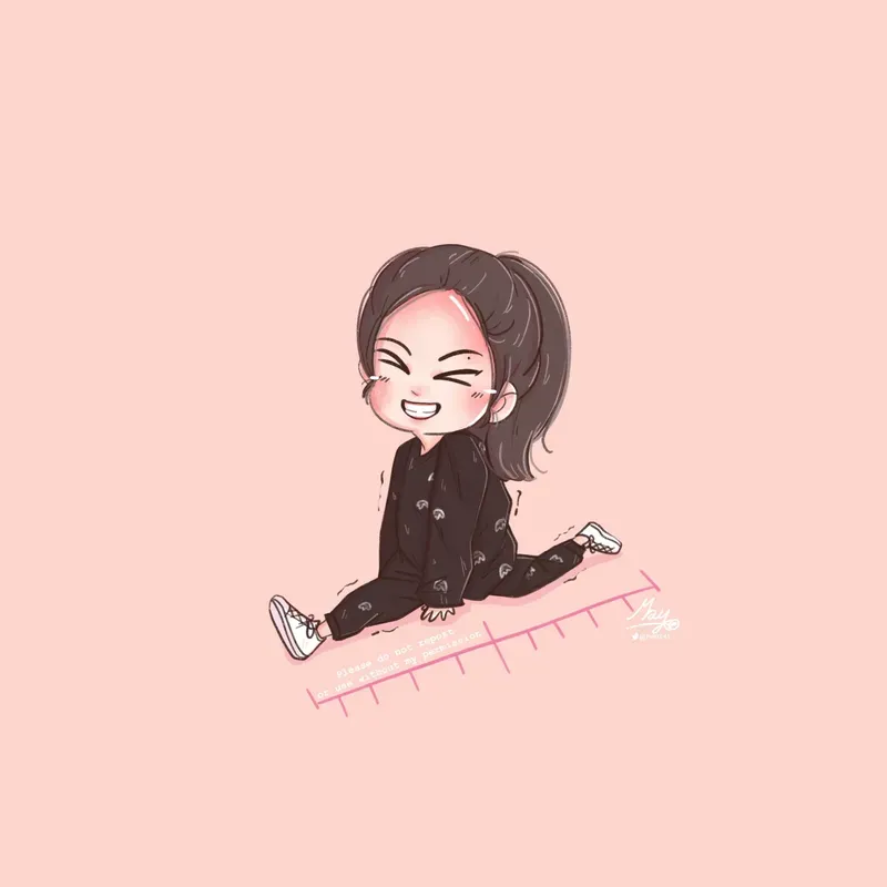 ảnh chibi Blackpink 26