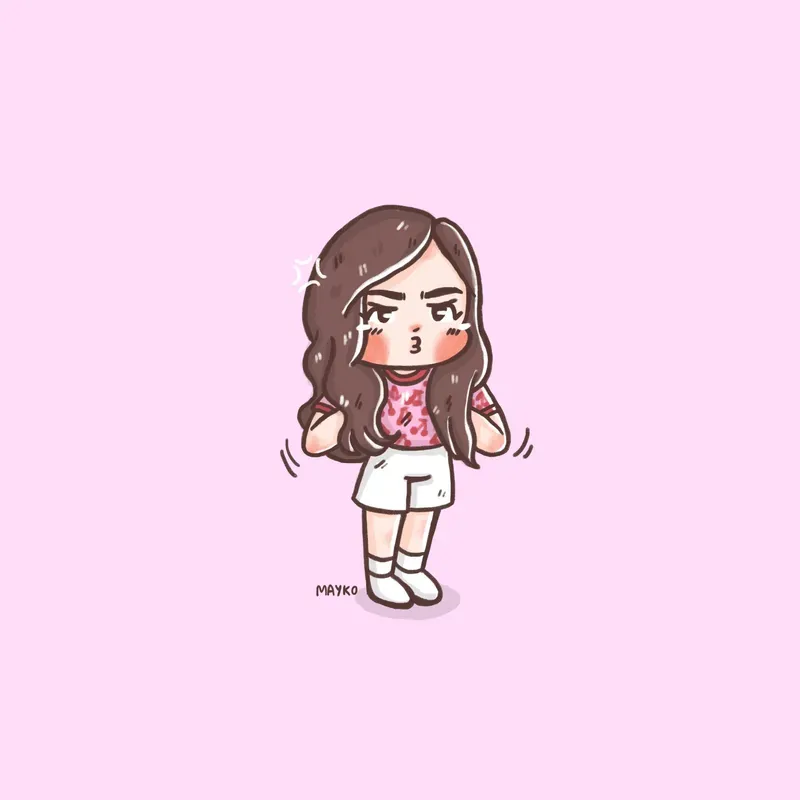 ảnh chibi Blackpink 27