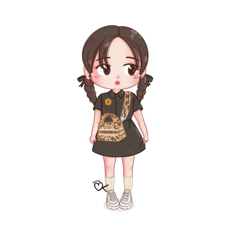 ảnh chibi Blackpink 41