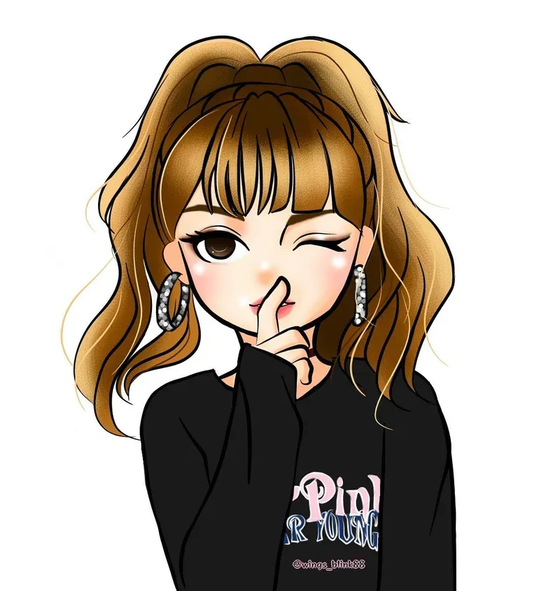 ảnh chibi Blackpink 43