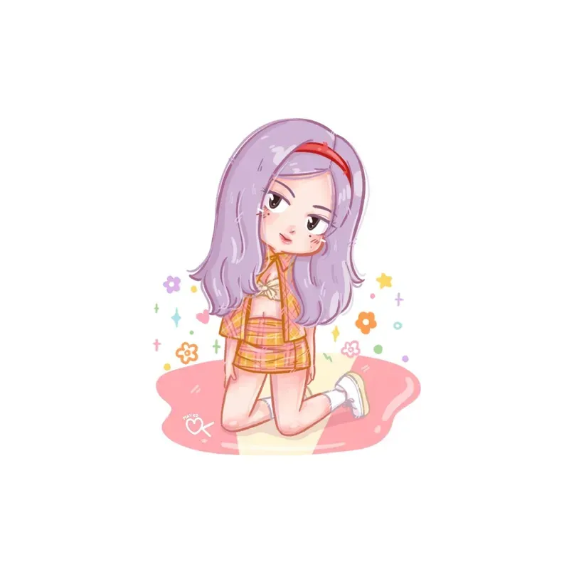 ảnh chibi Blackpink 49