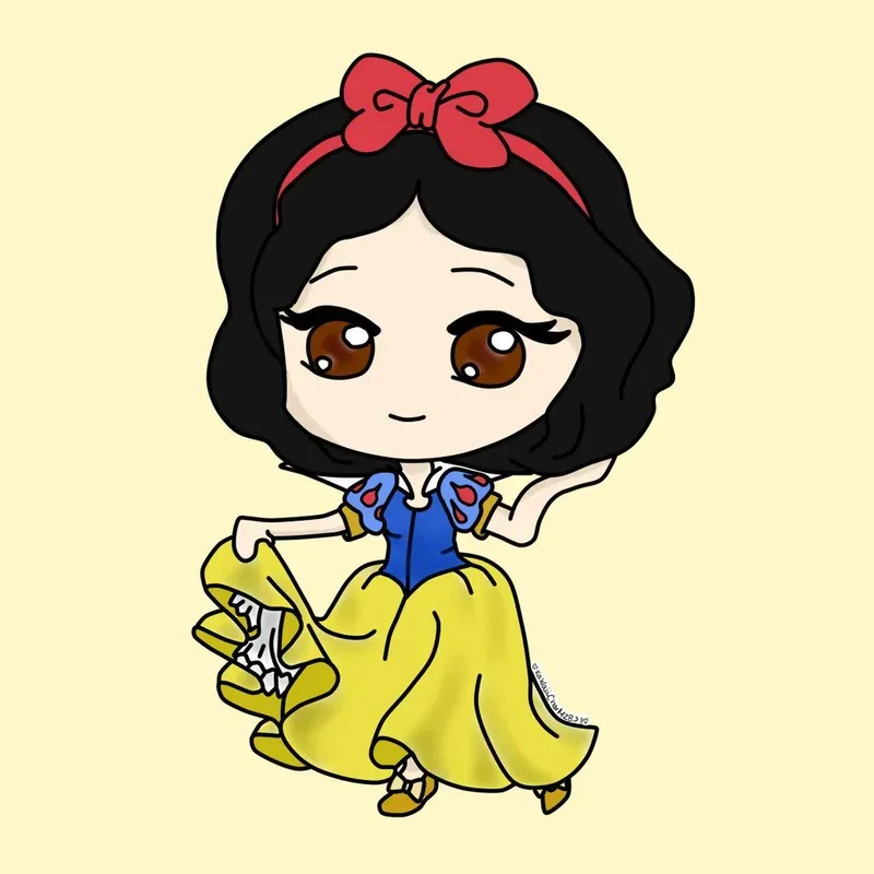 Hình ảnh chibi công chúa 8