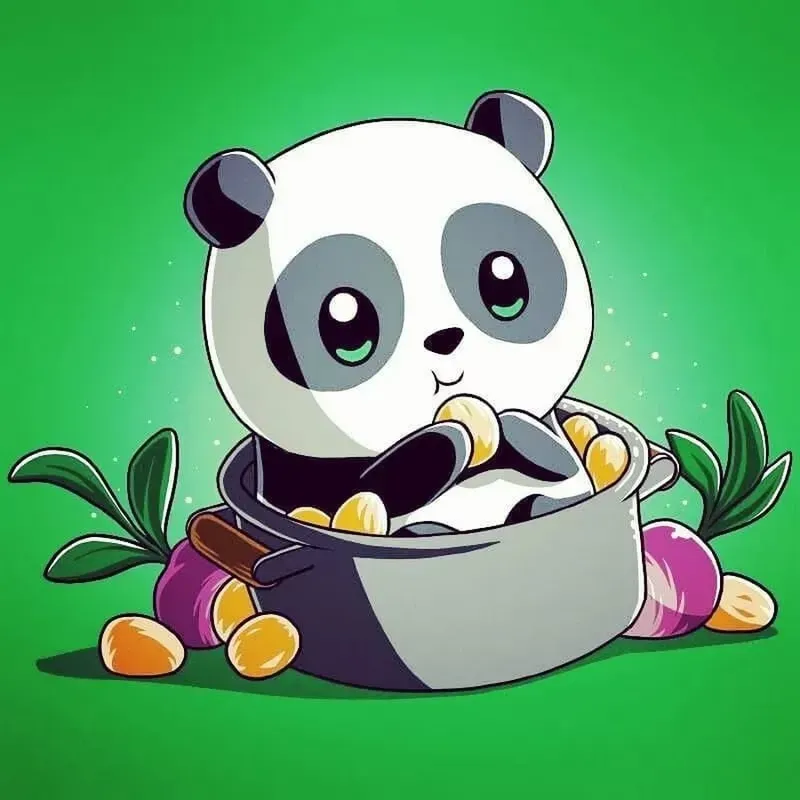 Hình ảnh chibi Panda 12