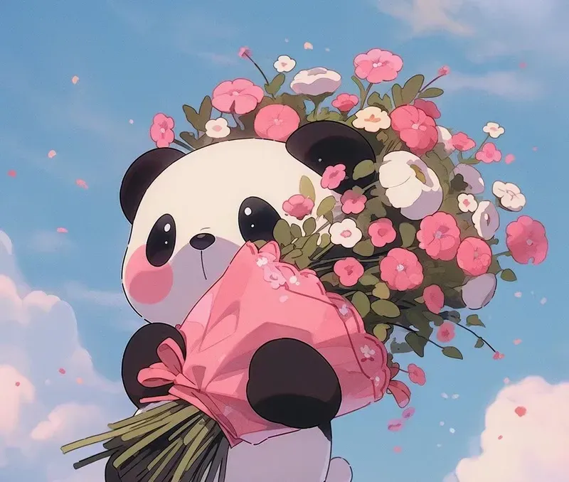 Hình ảnh chibi Panda 27