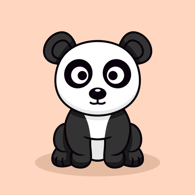 Hình ảnh chibi Panda 4