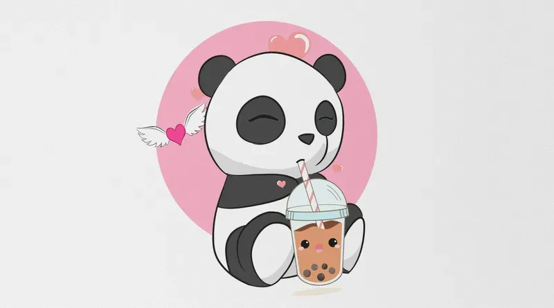 Hình ảnh chibi Panda 5