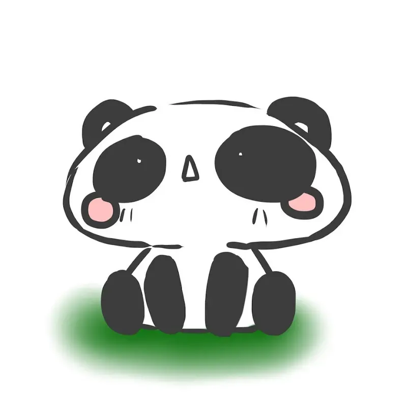 Hình ảnh chibi Panda 8