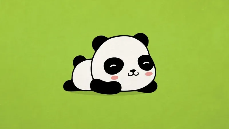 Hình ảnh chibi Panda 6