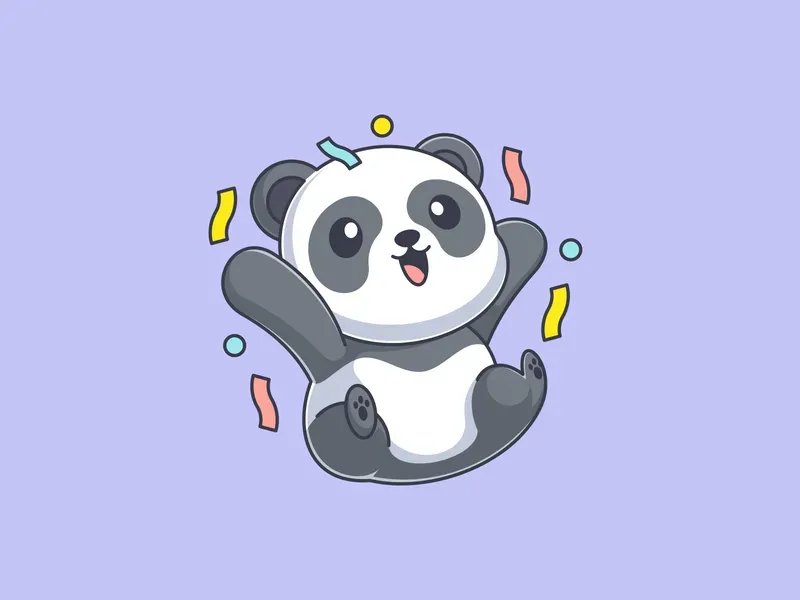 Hình ảnh chibi Panda 23