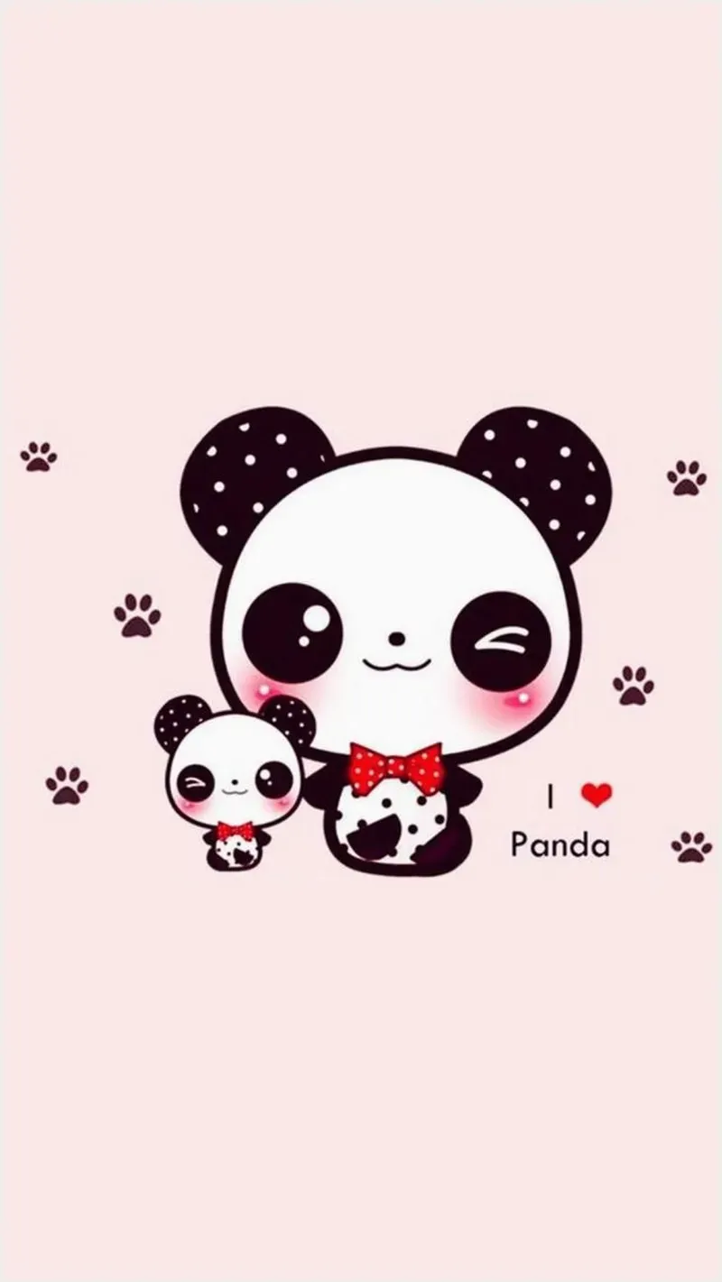 Hình ảnh chibi Panda 24