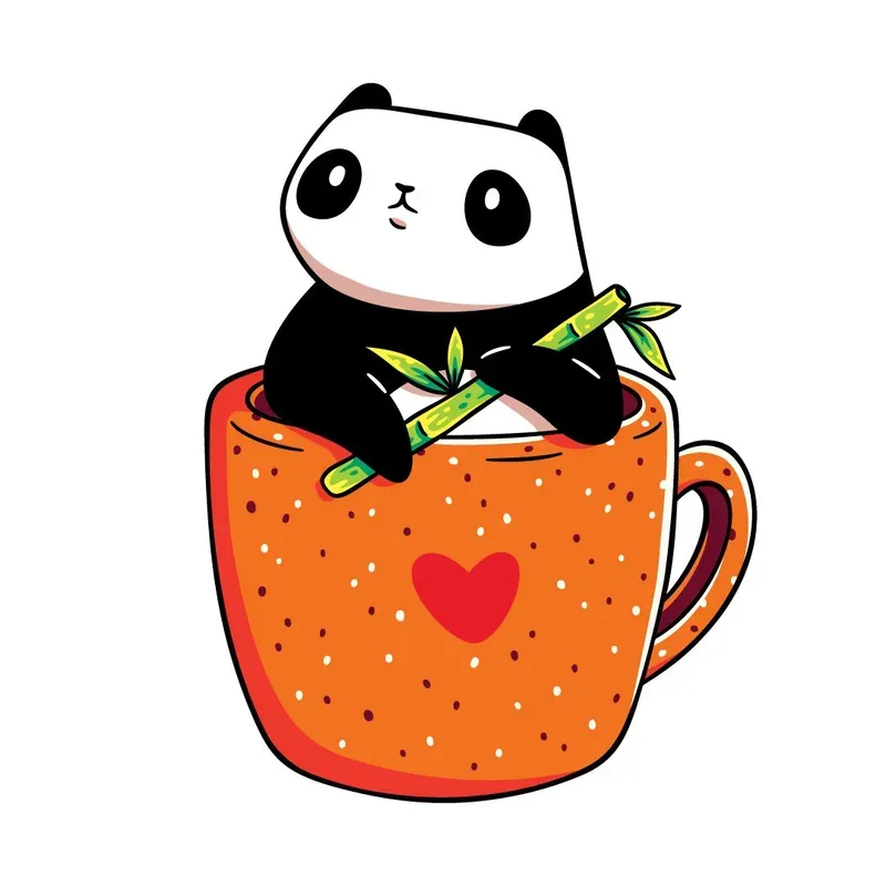 Hình ảnh chibi Panda 25