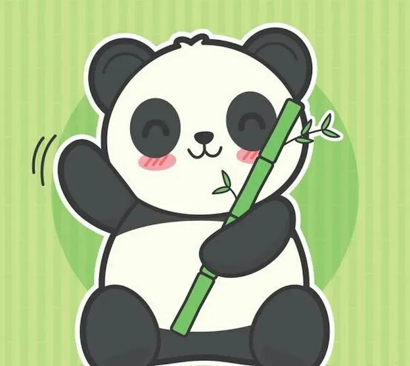 Hình ảnh chibi Panda 36