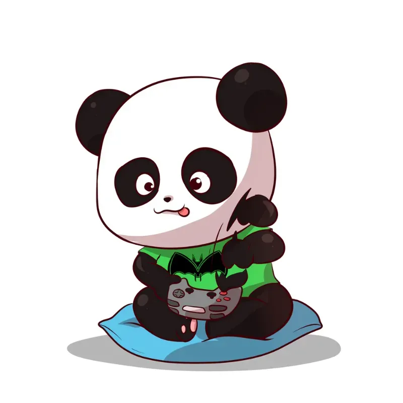 Hình ảnh chibi Panda 39