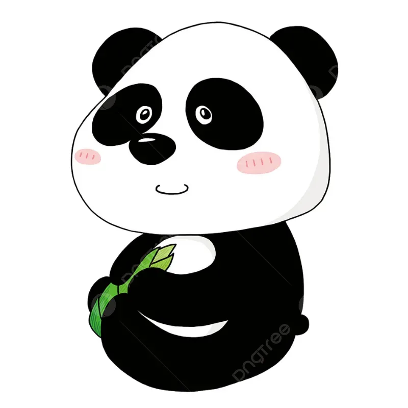 Hình ảnh chibi Panda 48