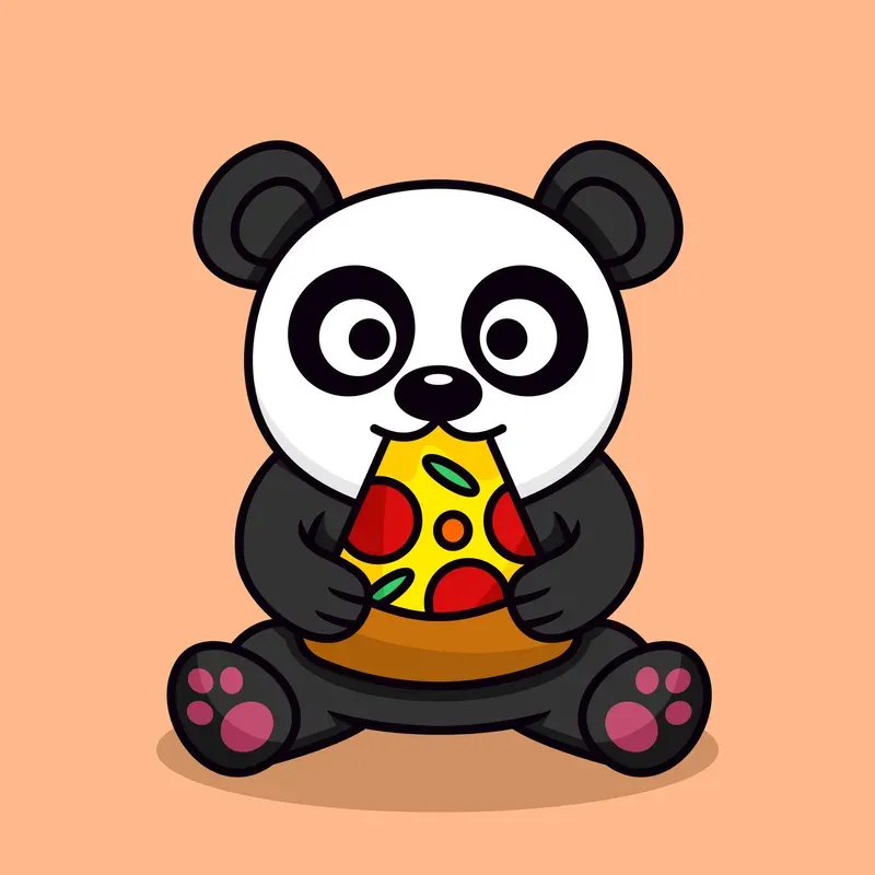 Hình ảnh chibi Panda 1