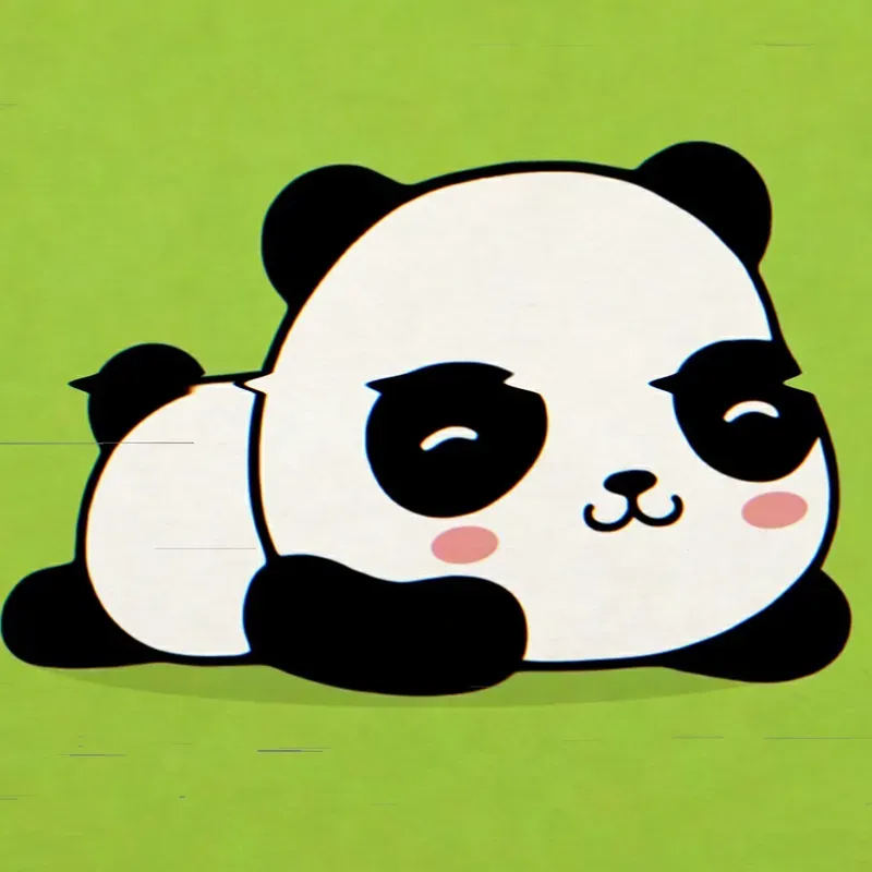 Hình ảnh chibi Panda 3