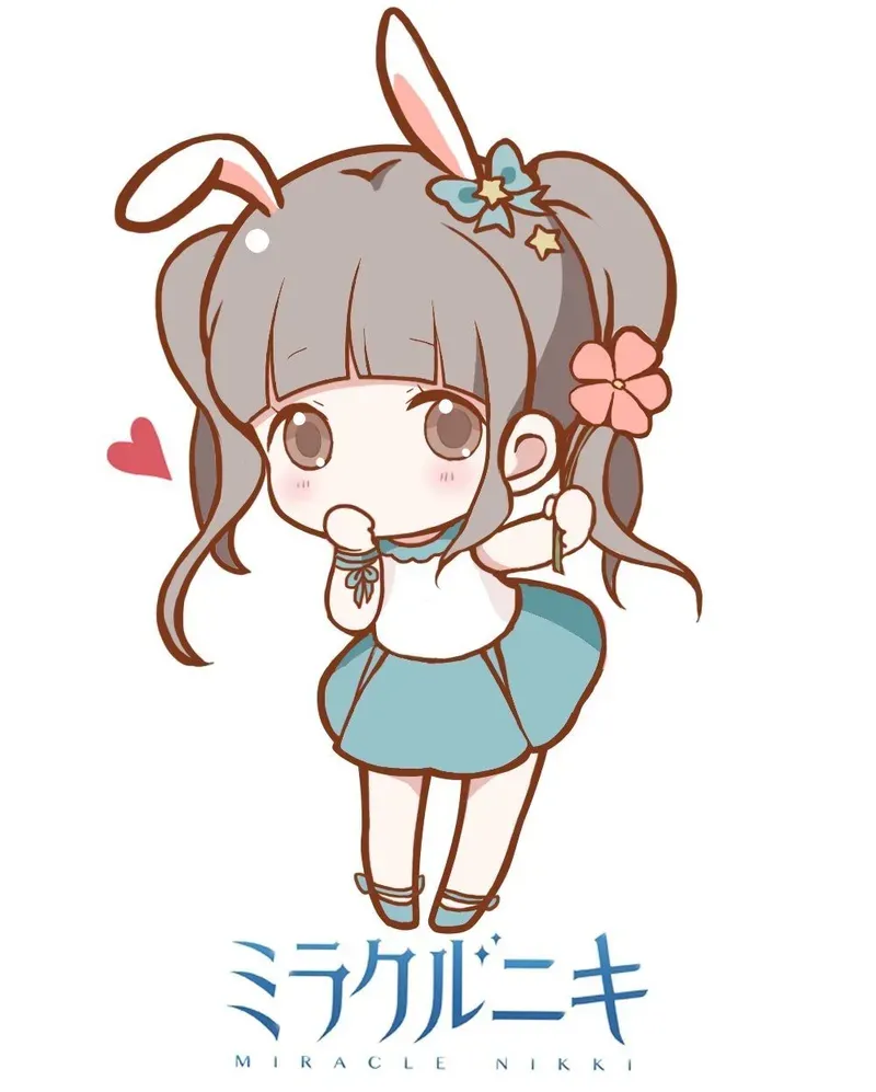 chibi thỏ cute 24