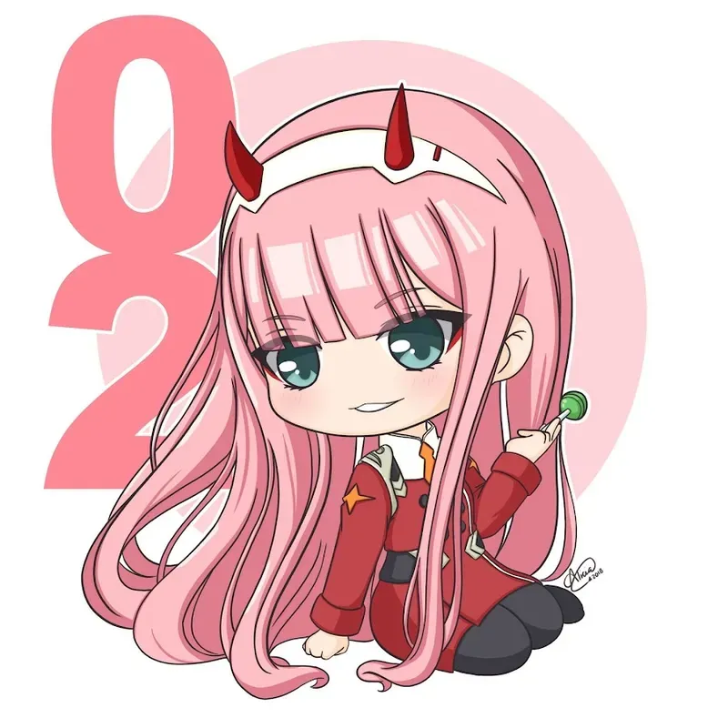 chibi zero two 1