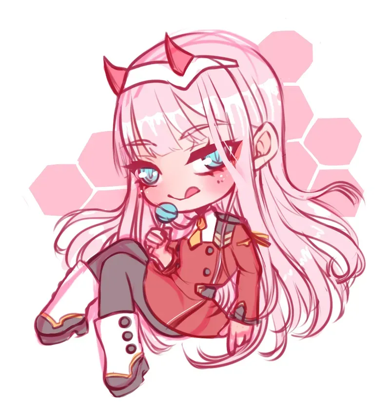 chibi zero two 22