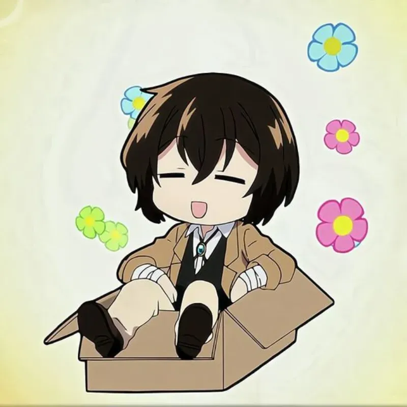 Hình ảnh Dazai chibi 19