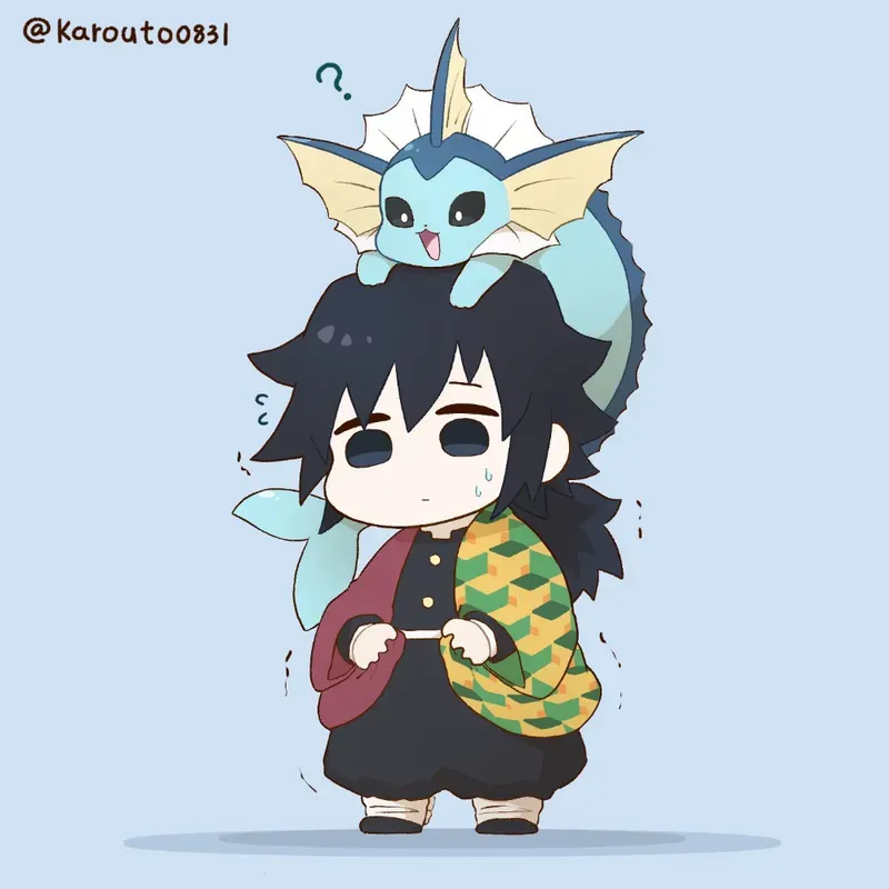 Hình ảnh Giyuu chibi 23